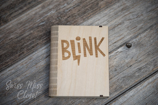 Wooden Book Storage for Blink Card Game Custom Made Game Box